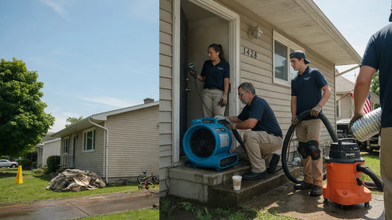 Water Damage Restoration in New Paris, IN near me
